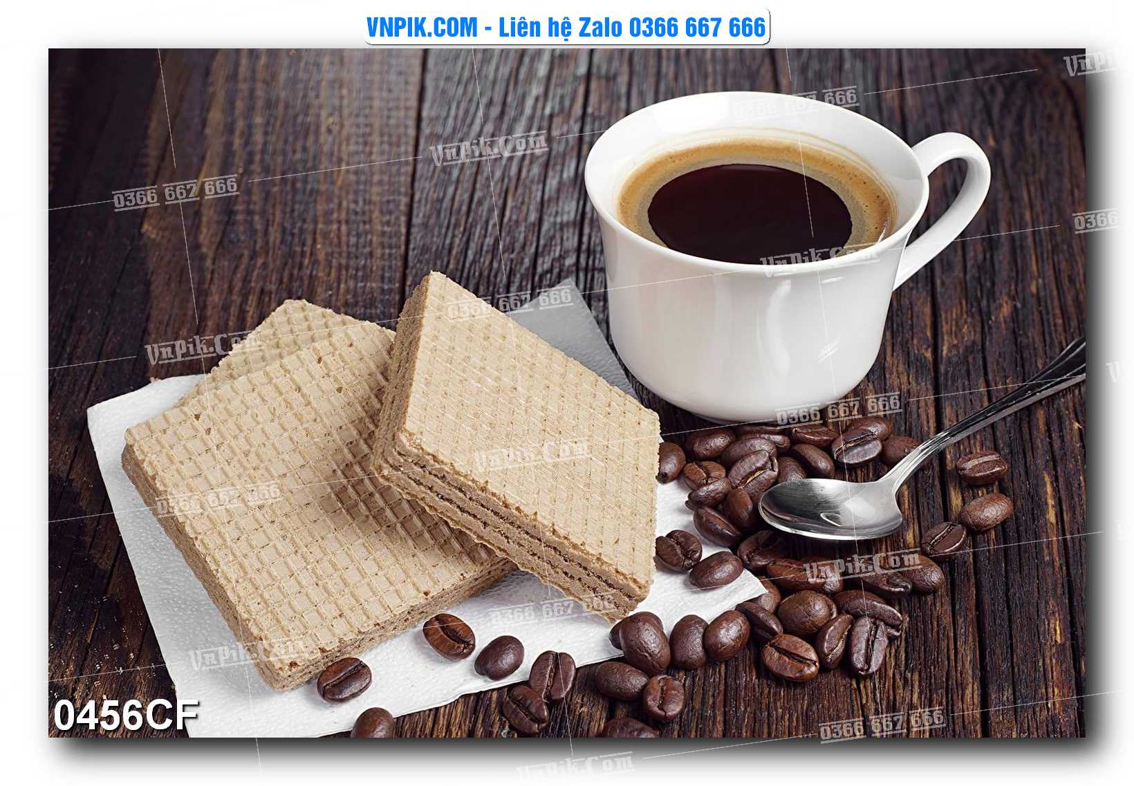 Tranh tường trang trí quán cà phê – trà chanh – trà sữa mã 0456CF