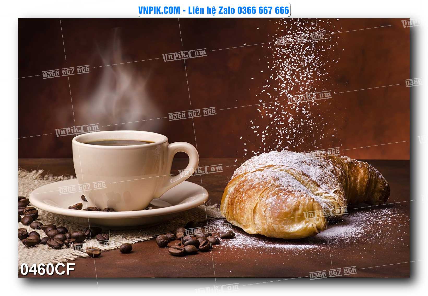 Tranh tường trang trí quán cà phê – trà chanh – trà sữa mã 0460CF
