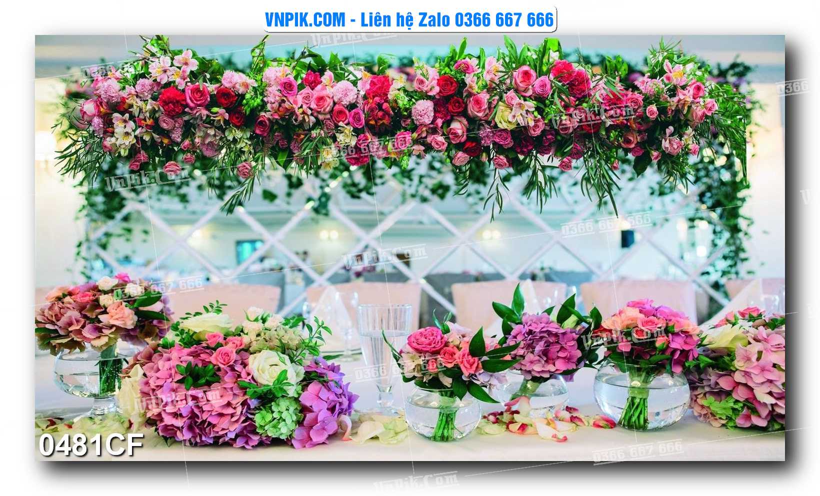 Tranh tường trang trí quán cà phê – trà chanh – trà sữa mã 0481CF