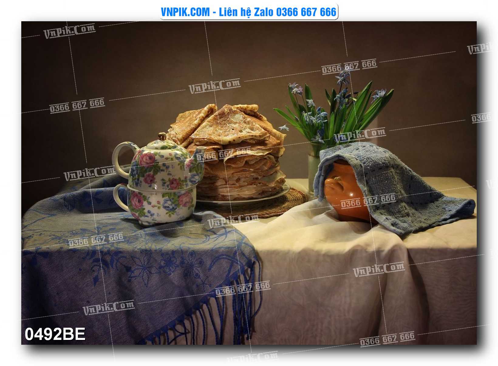 Tranh treo tường trang trí phòng bếp đẹp mã 0492BE