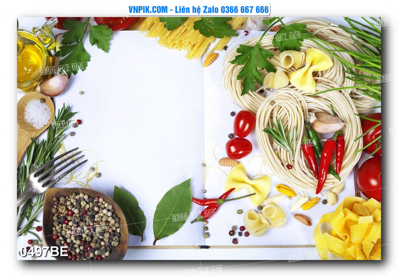Tranh treo tường trang trí phòng bếp đẹp mã 0497BE