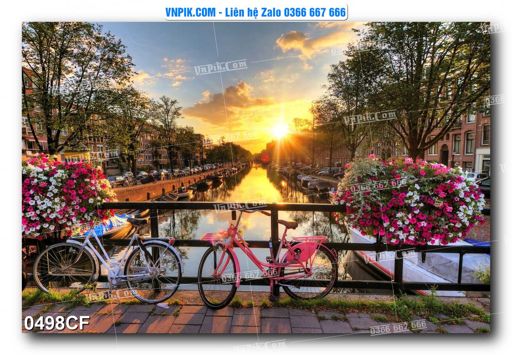 Tranh tường trang trí quán cà phê – trà chanh – trà sữa mã 0498CF
