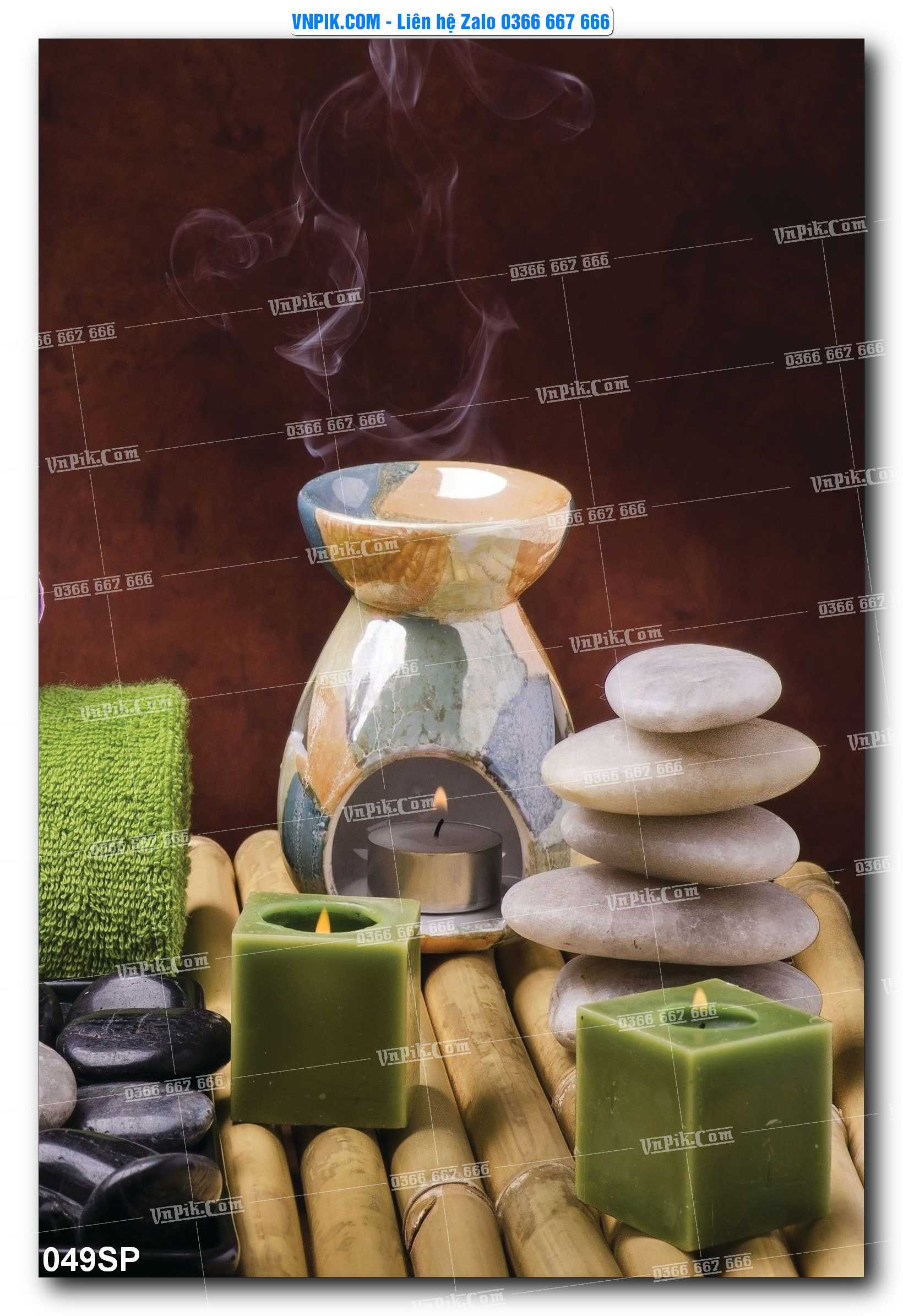 Mẫu tranh spa treo tường đẹp file vector – psd mẫu 049SP