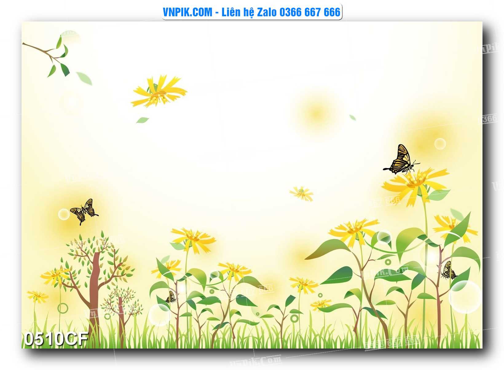 Tranh tường trang trí quán cà phê – trà chanh – trà sữa mã 0510CF