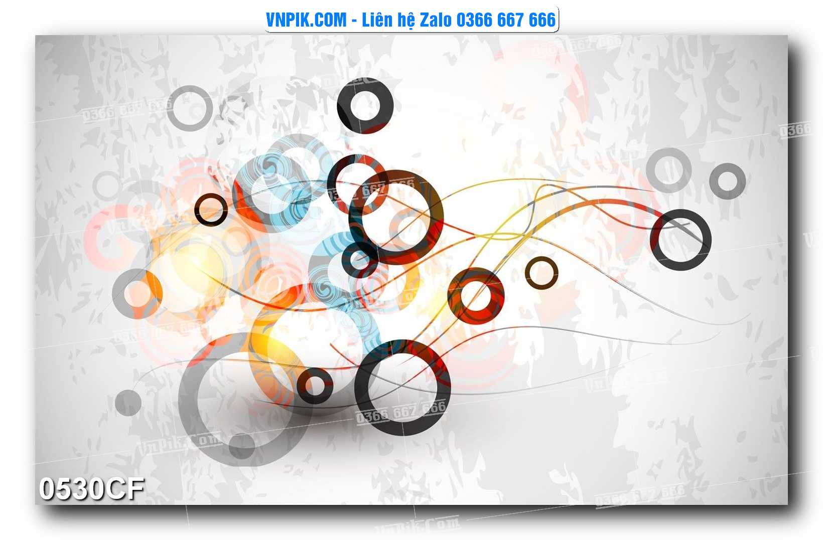 Tranh tường trang trí quán cà phê – trà chanh – trà sữa mã 0530CF