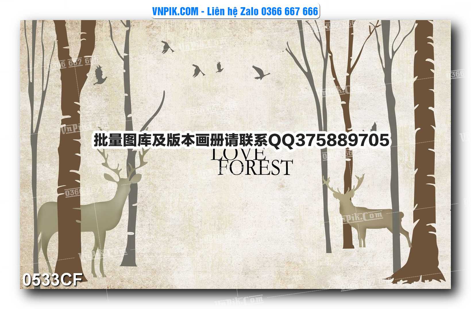 Tranh tường trang trí quán cà phê – trà chanh – trà sữa mã 0533CF