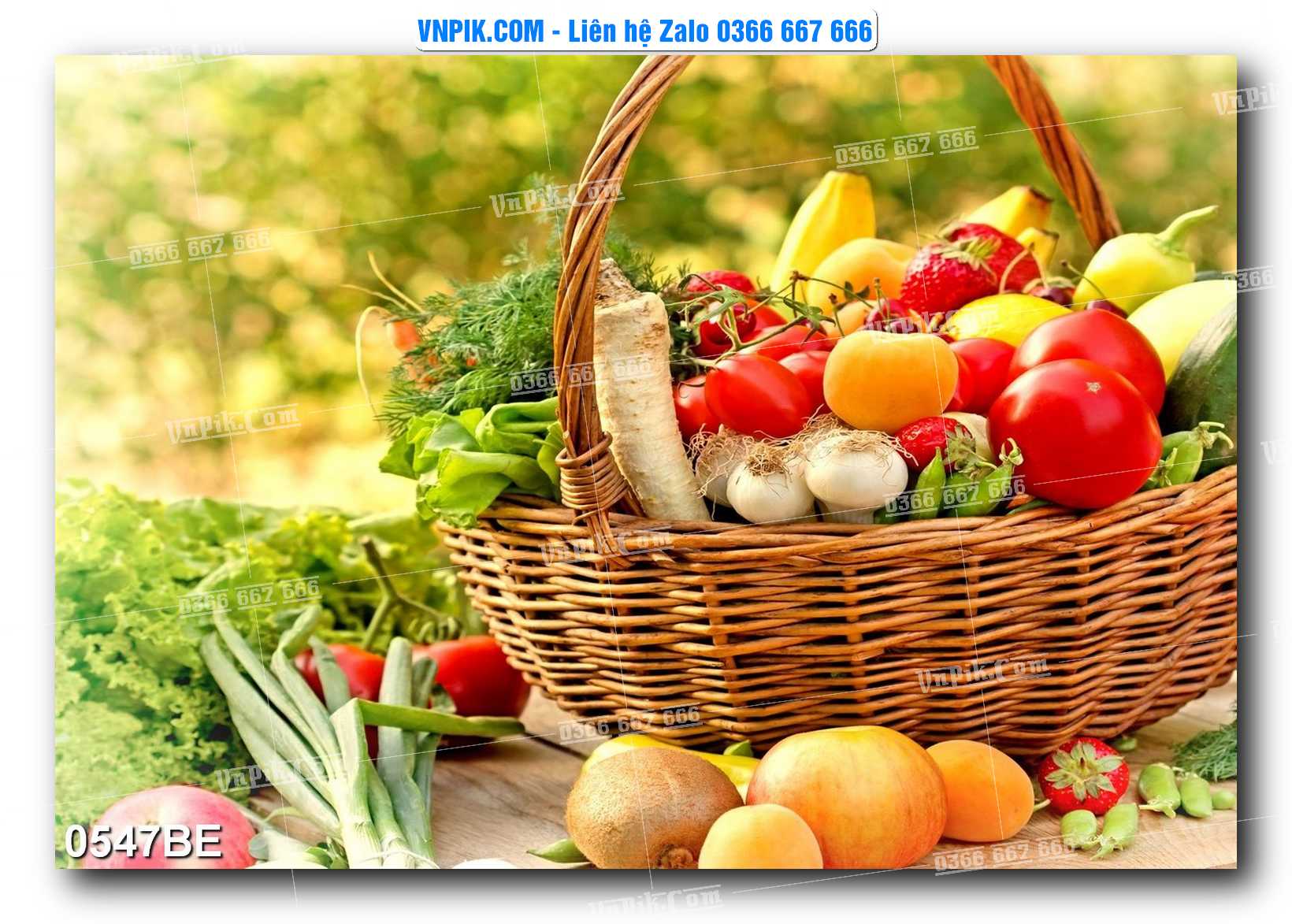 Tranh treo tường trang trí phòng bếp đẹp mã 0547BE
