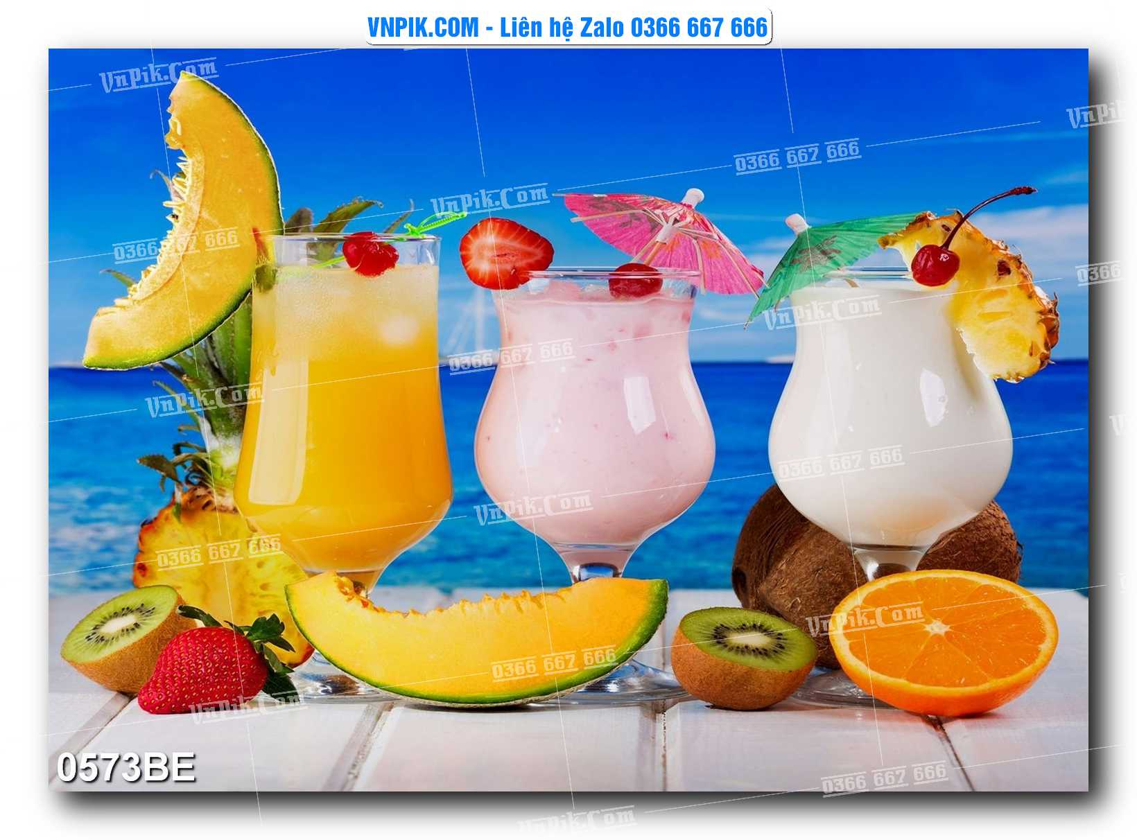 Tranh treo tường trang trí phòng bếp đẹp mã 0573BE