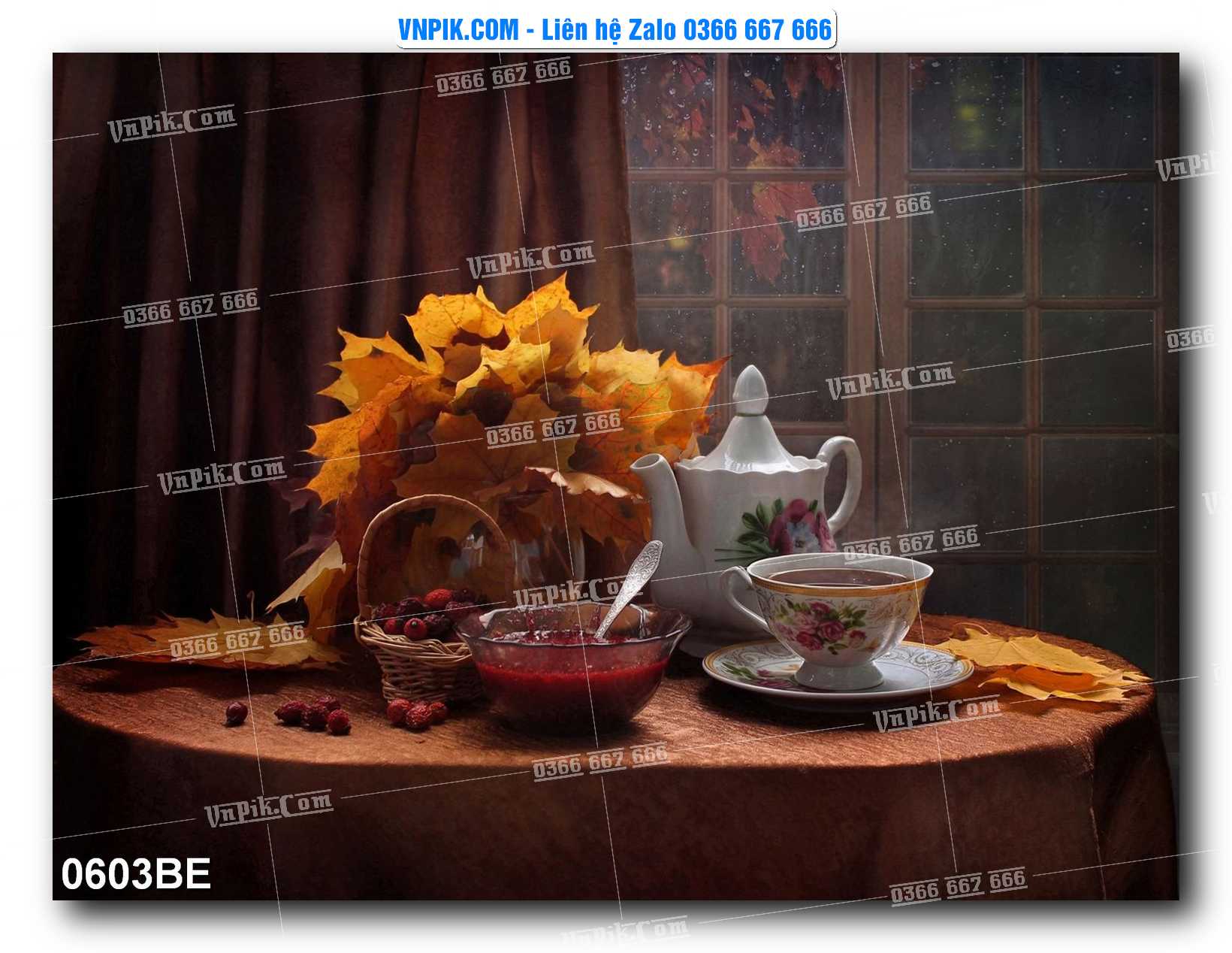 Tranh treo tường trang trí phòng bếp đẹp mã 0603BE