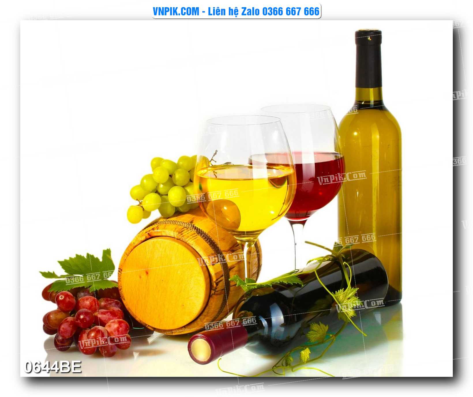 Tranh treo tường trang trí phòng bếp đẹp mã 0644BE