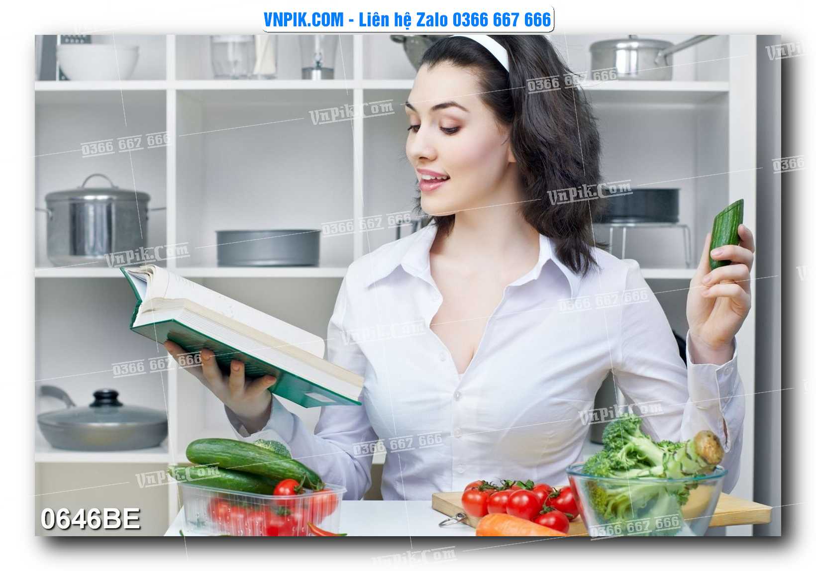 Tranh treo tường trang trí phòng bếp đẹp mã 0646BE