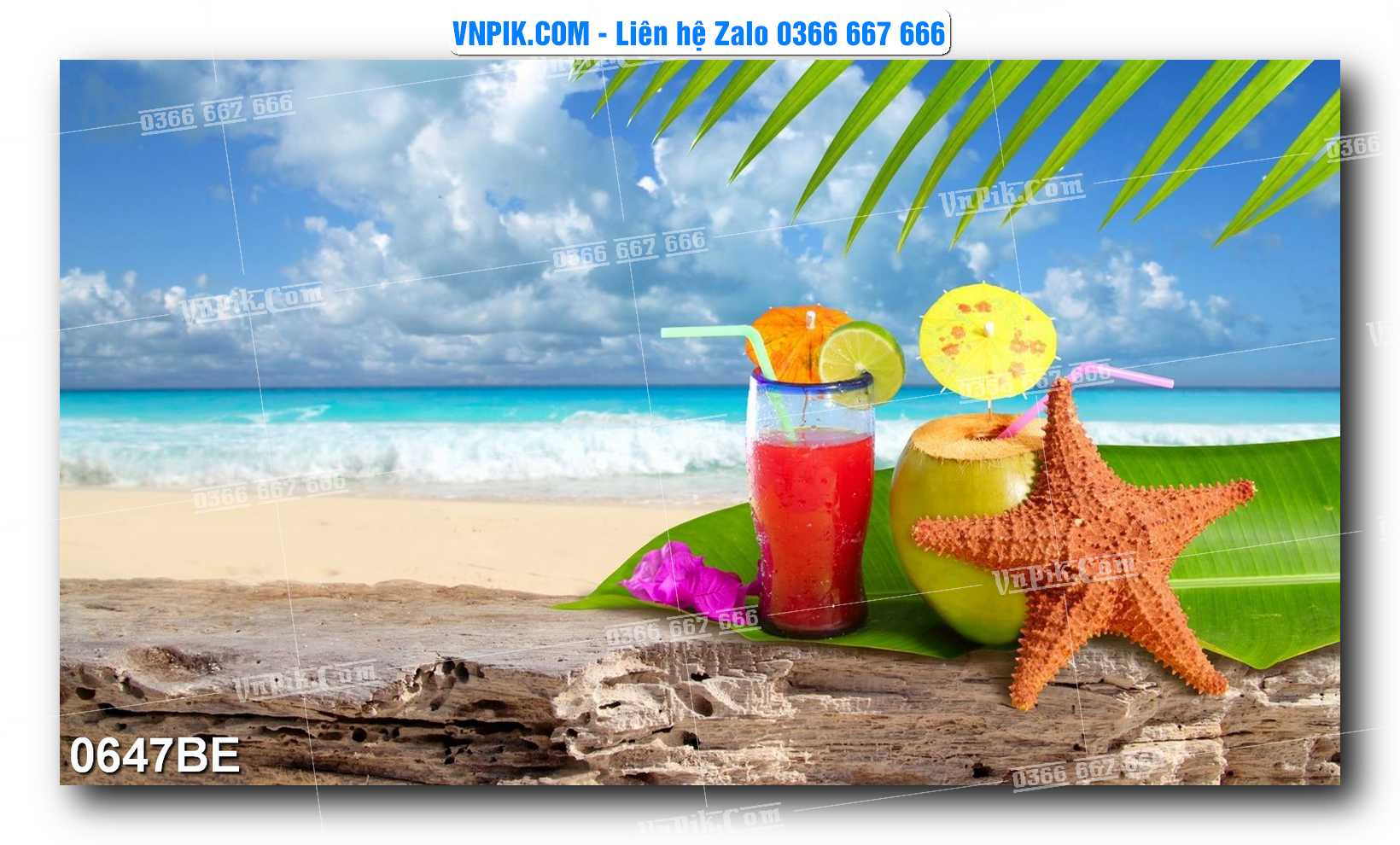 Tranh treo tường trang trí phòng bếp đẹp mã 0647BE