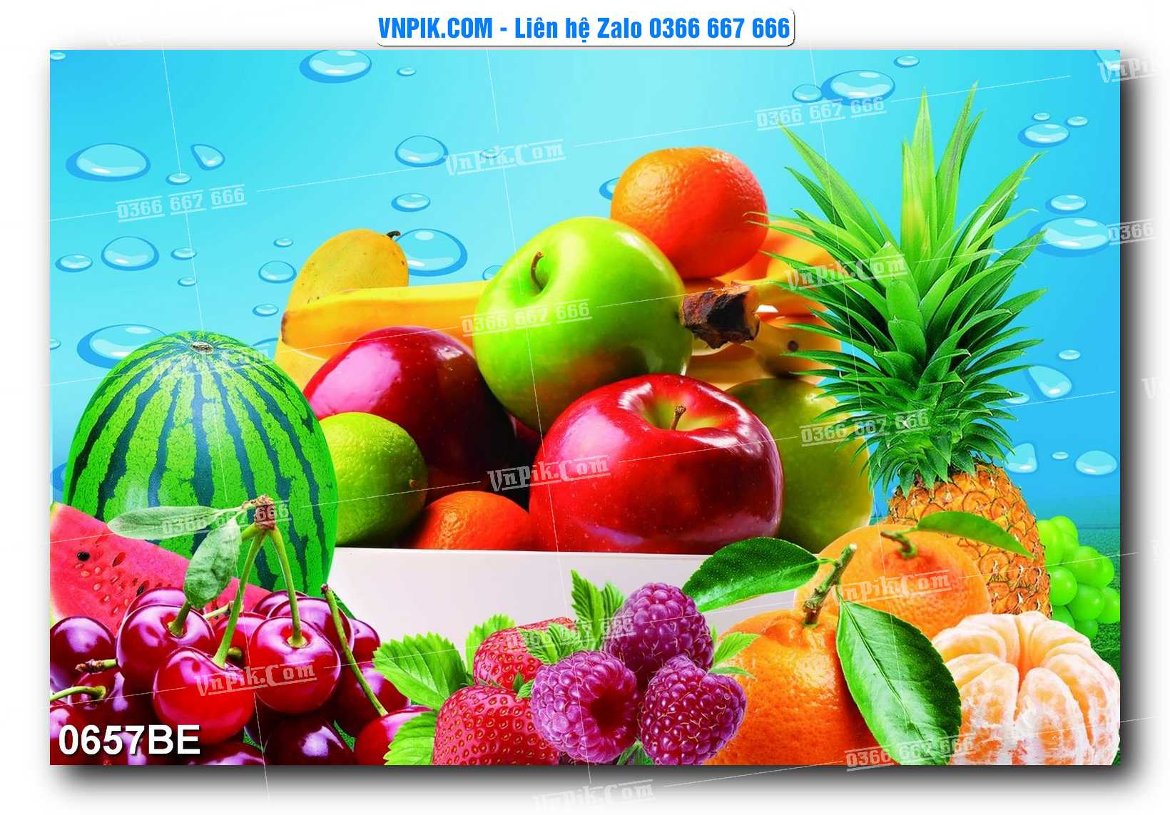 Tranh treo tường trang trí phòng bếp đẹp mã 0657BE