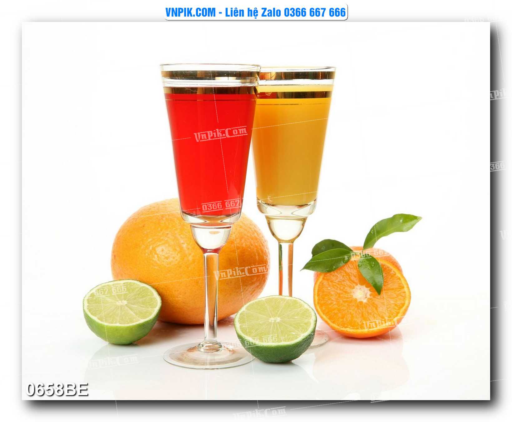 Tranh treo tường trang trí phòng bếp đẹp mã 0658BE