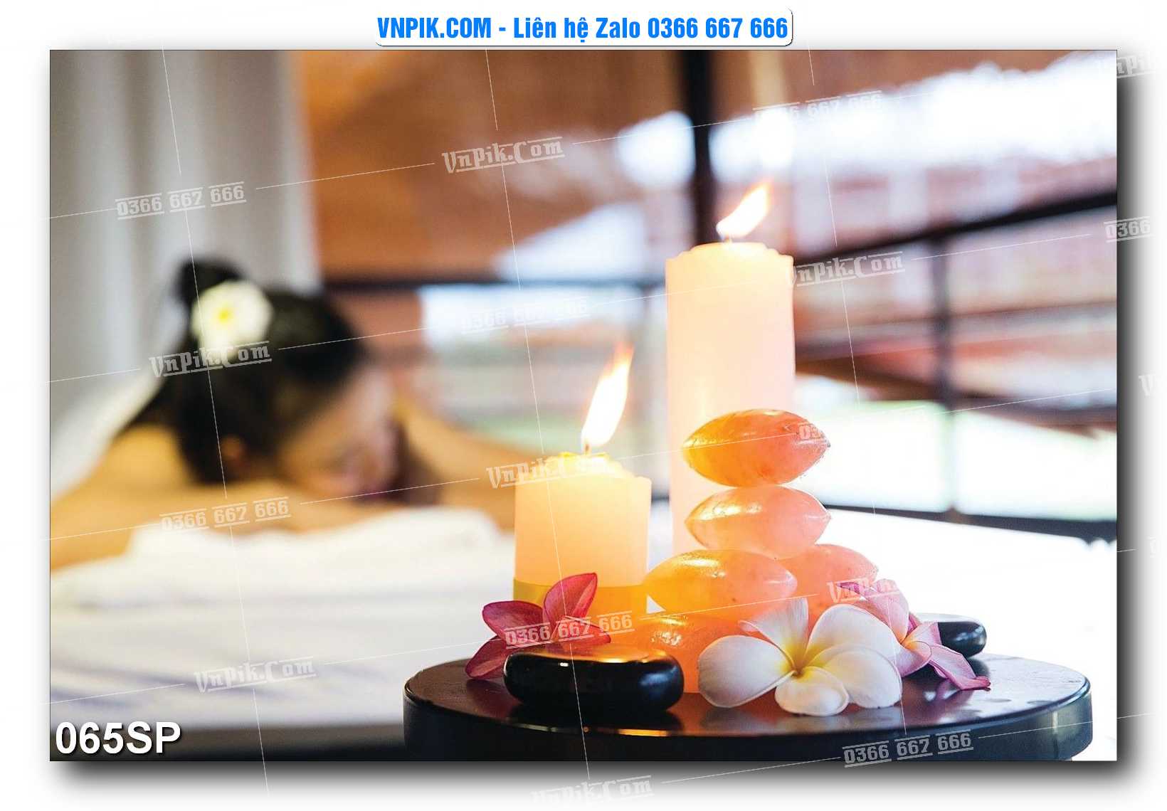 Mẫu tranh spa treo tường đẹp file vector – psd mẫu 065SP