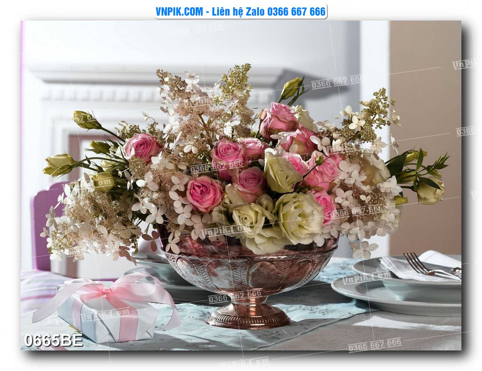 Tranh treo tường trang trí phòng bếp đẹp mã 0665BE