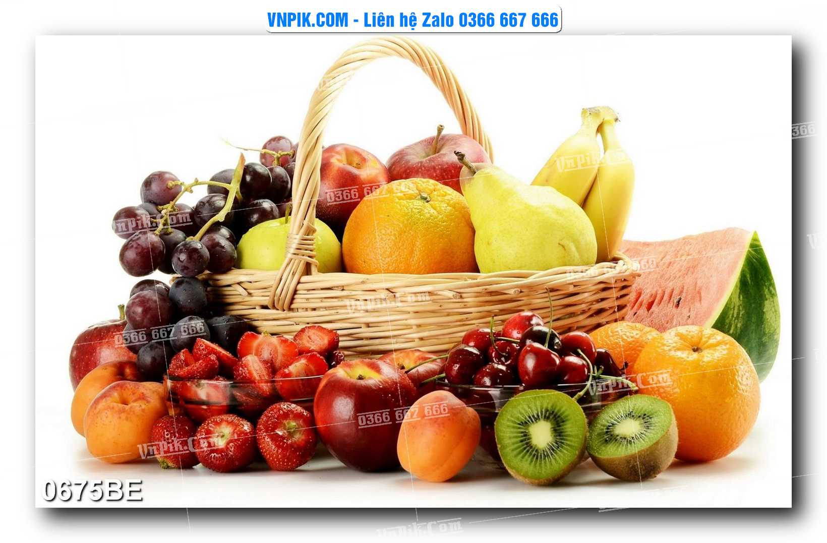Tranh treo tường trang trí phòng bếp đẹp mã 0675BE