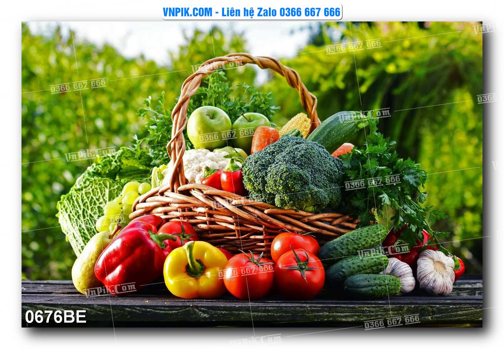 Tranh treo tường trang trí phòng bếp đẹp mã 0676BE