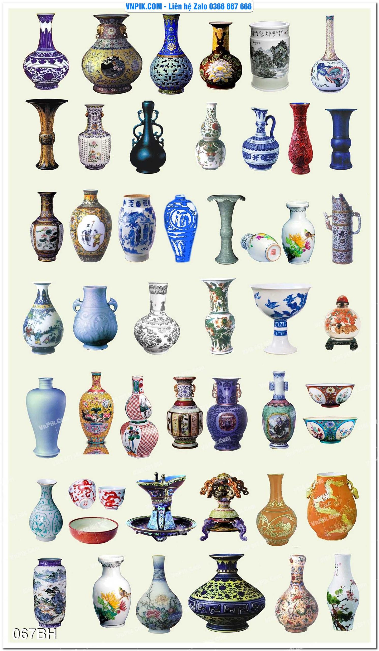 Tranh bình hoa nghệ thuật 067BH