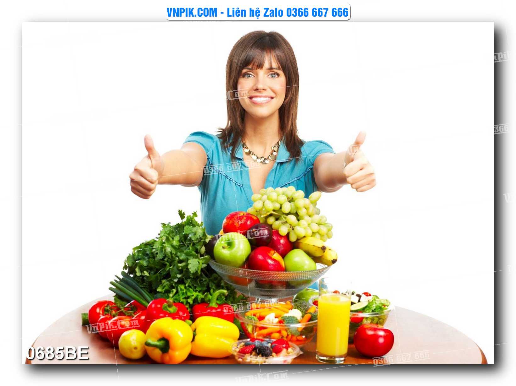 Tranh treo tường trang trí phòng bếp đẹp mã 0685BE