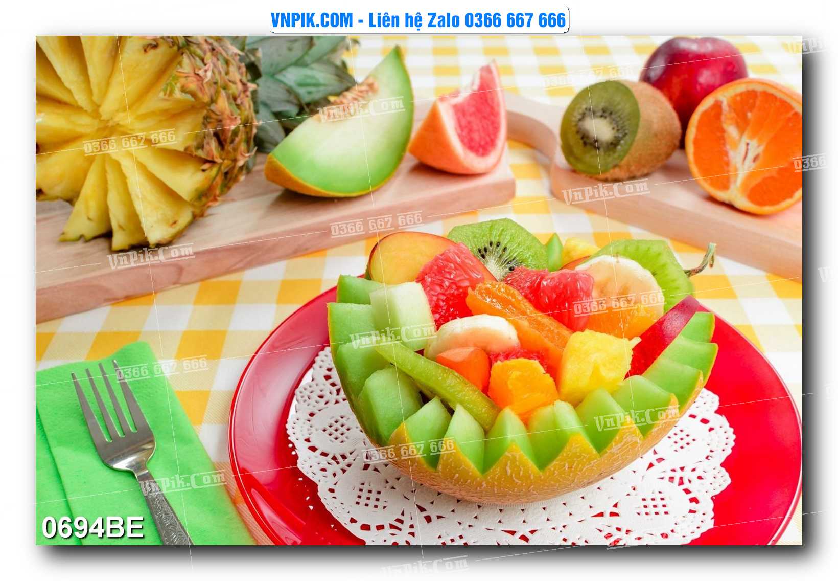 Tranh treo tường trang trí phòng bếp đẹp mã 0694BE