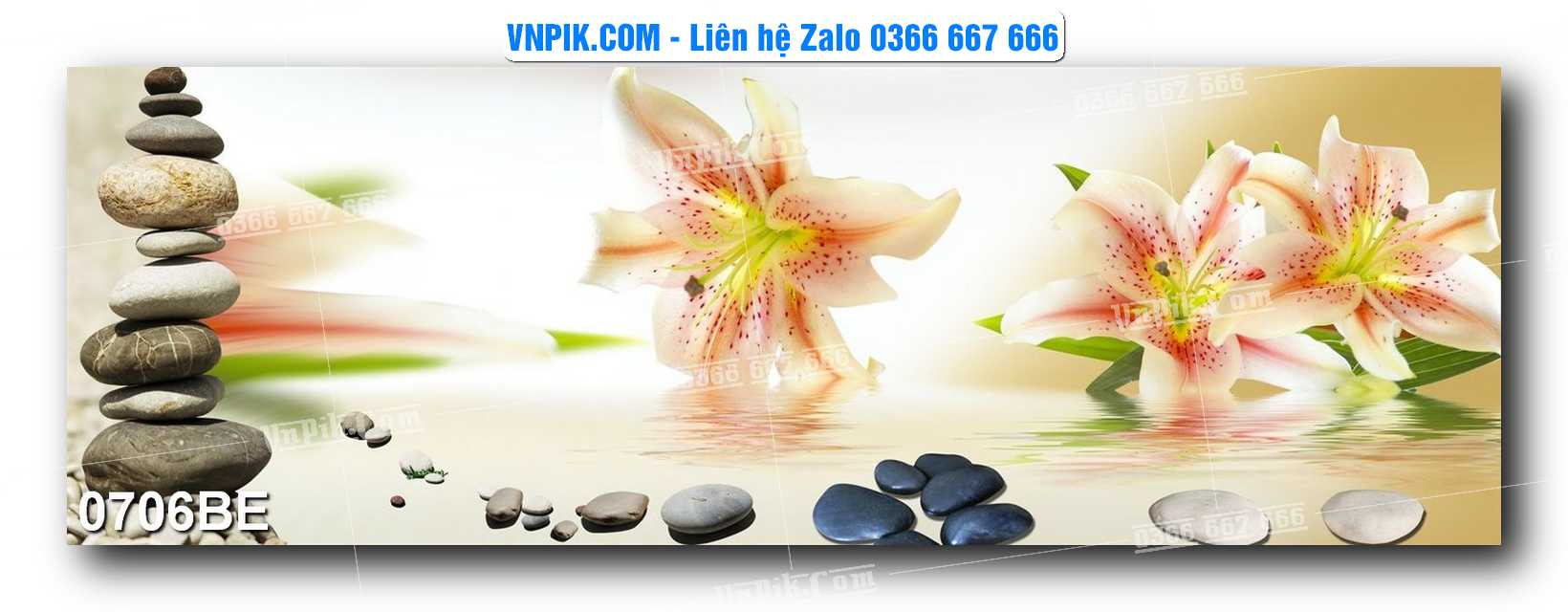 Tranh treo tường trang trí phòng bếp đẹp mã 0706BE