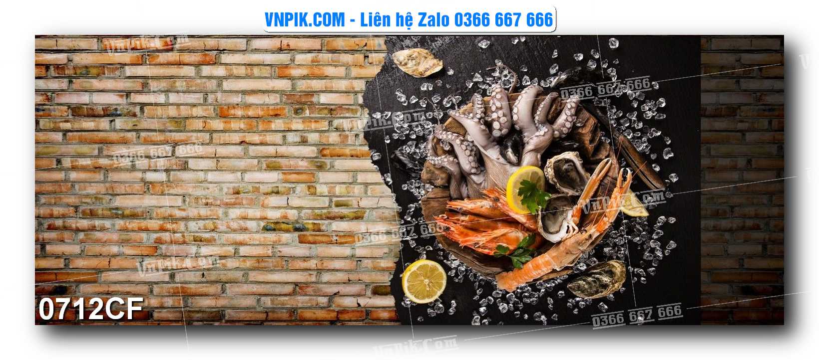Tranh tường trang trí quán cà phê – trà chanh – trà sữa mã 0712CF