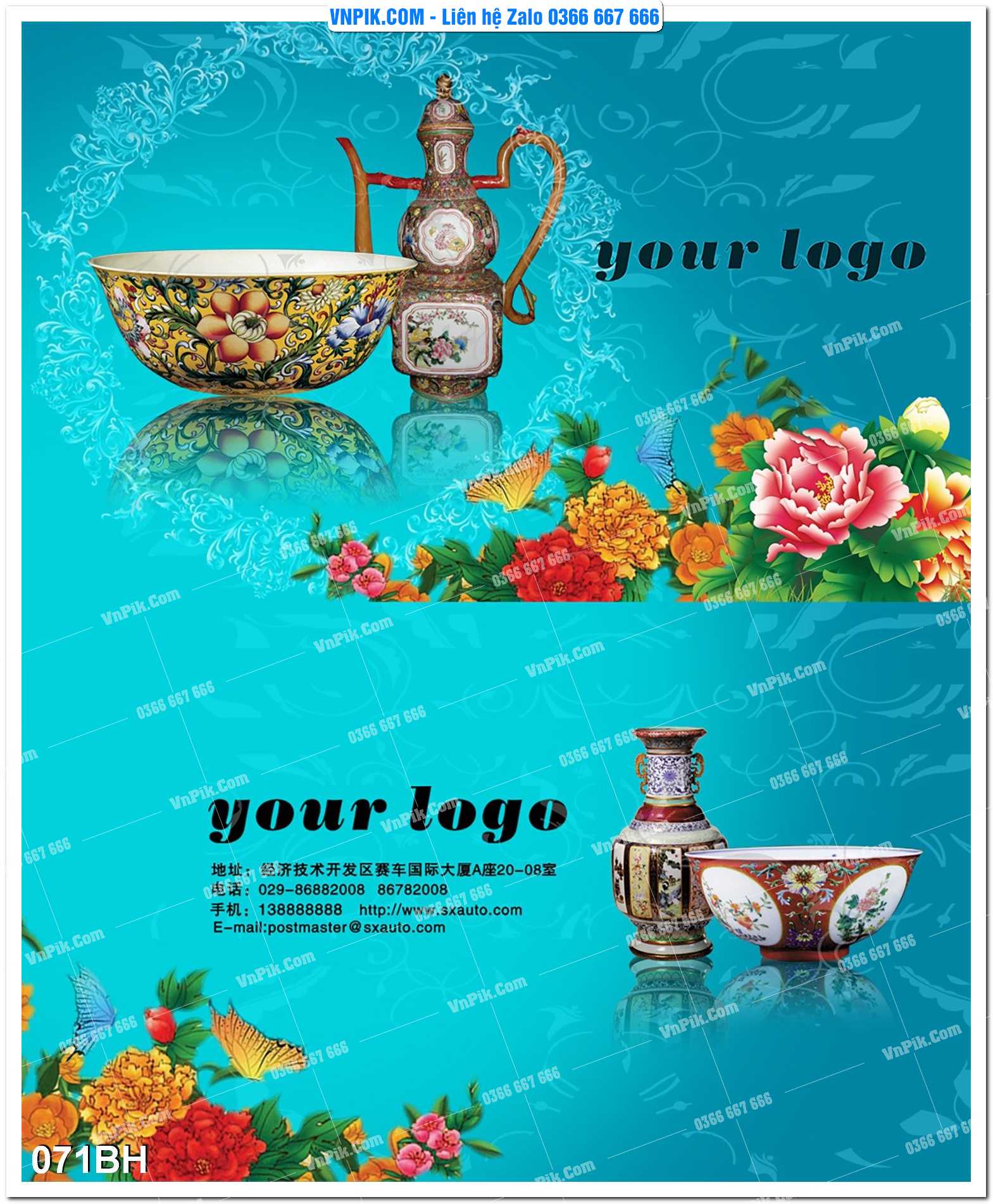 Tranh bình hoa nghệ thuật 071BH