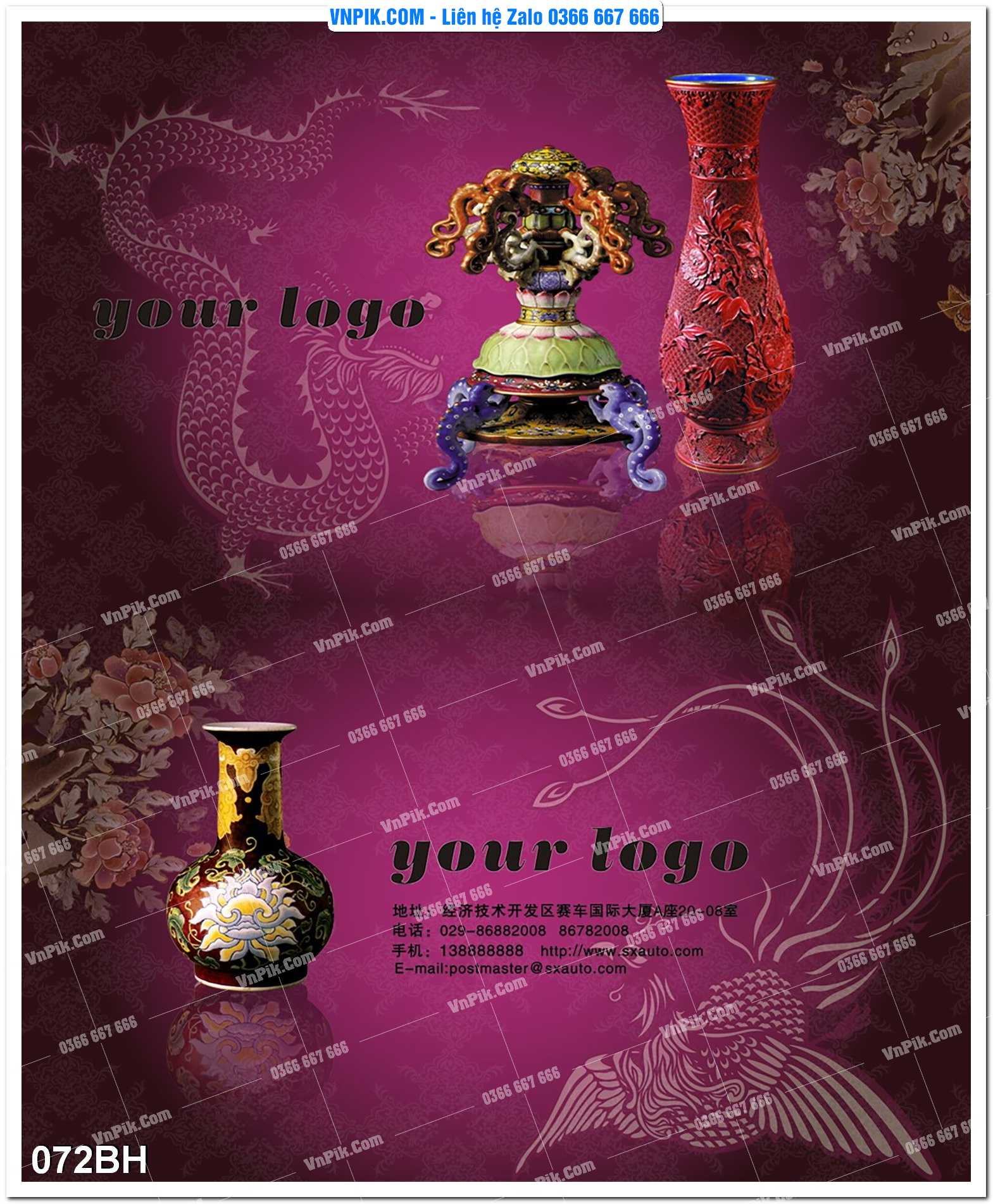 Tranh bình hoa nghệ thuật 072BH