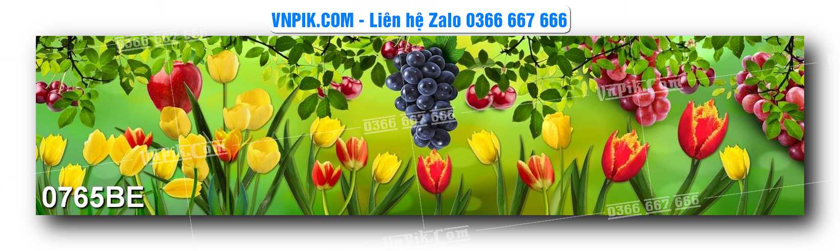 Tranh treo tường trang trí phòng bếp đẹp mã 0765BE