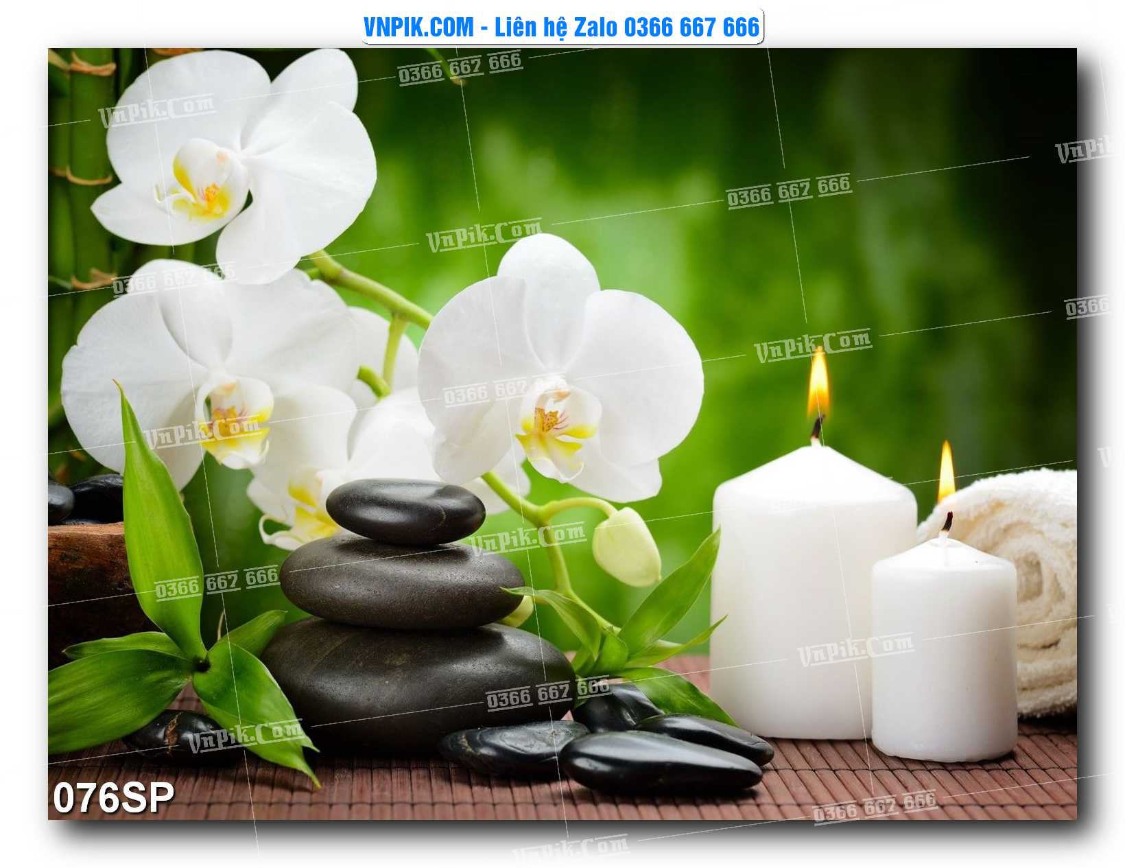 Mẫu tranh spa treo tường đẹp file vector – psd mẫu 076SP