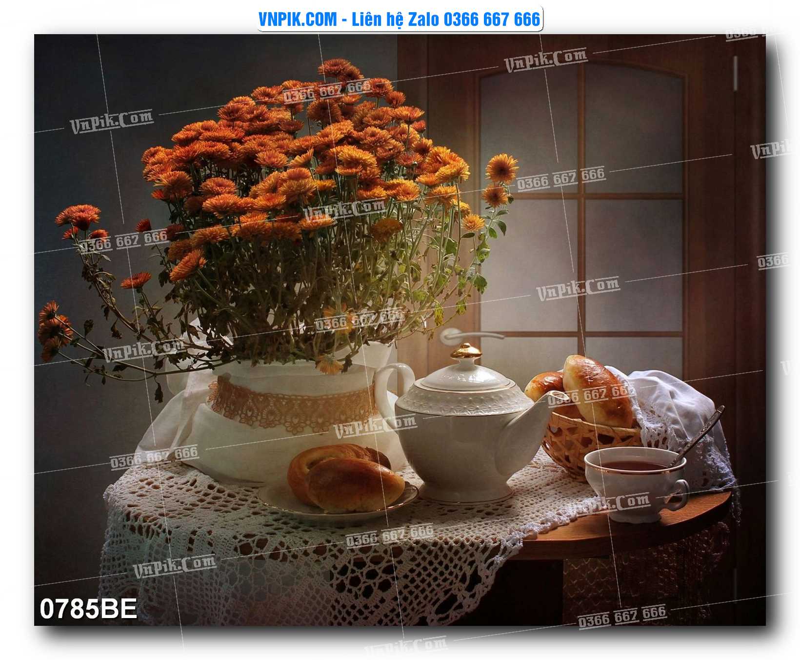 Tranh treo tường trang trí phòng bếp đẹp mã 0785BE