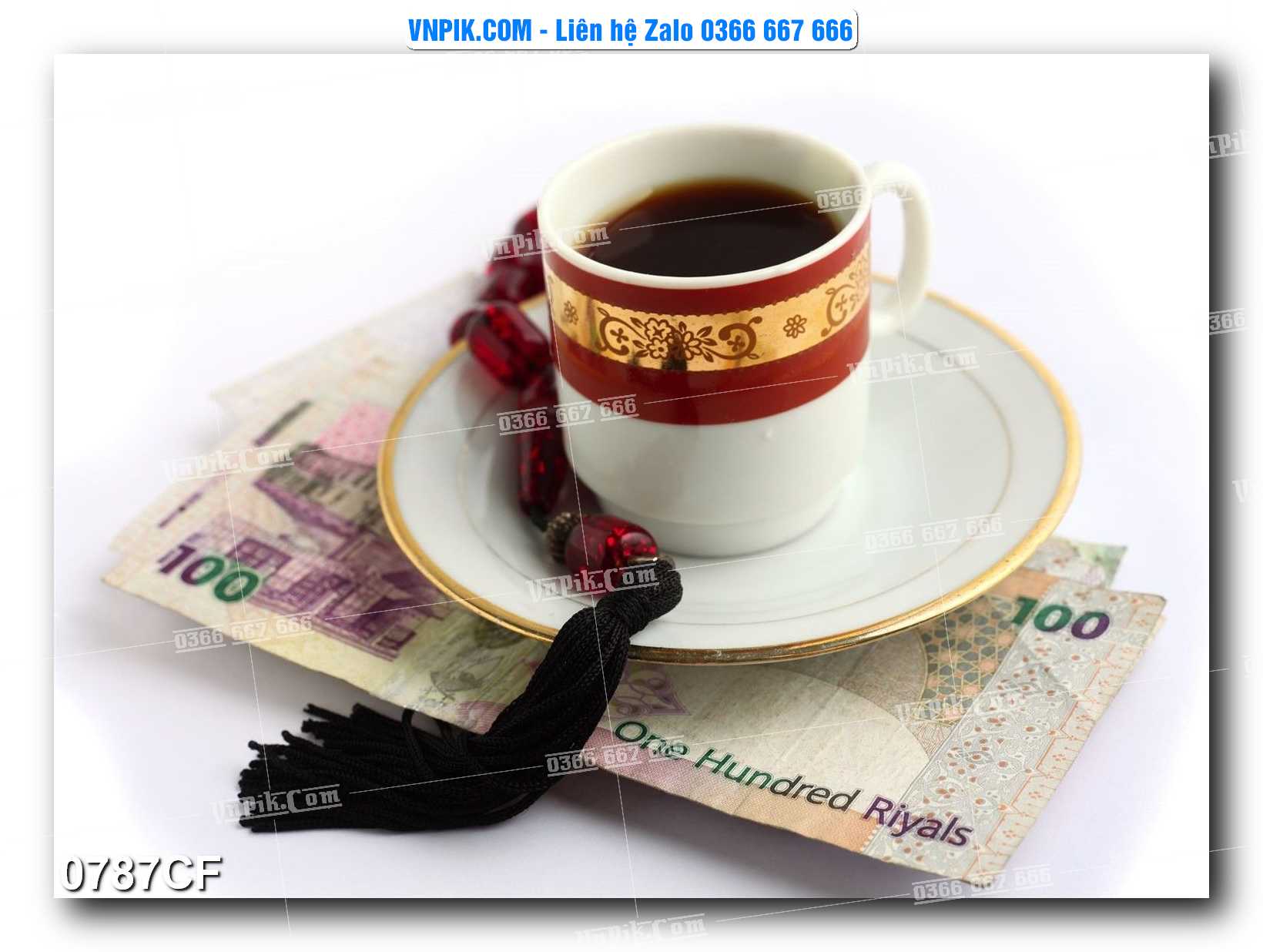 Tranh tường trang trí quán cà phê – trà chanh – trà sữa mã 0787CF