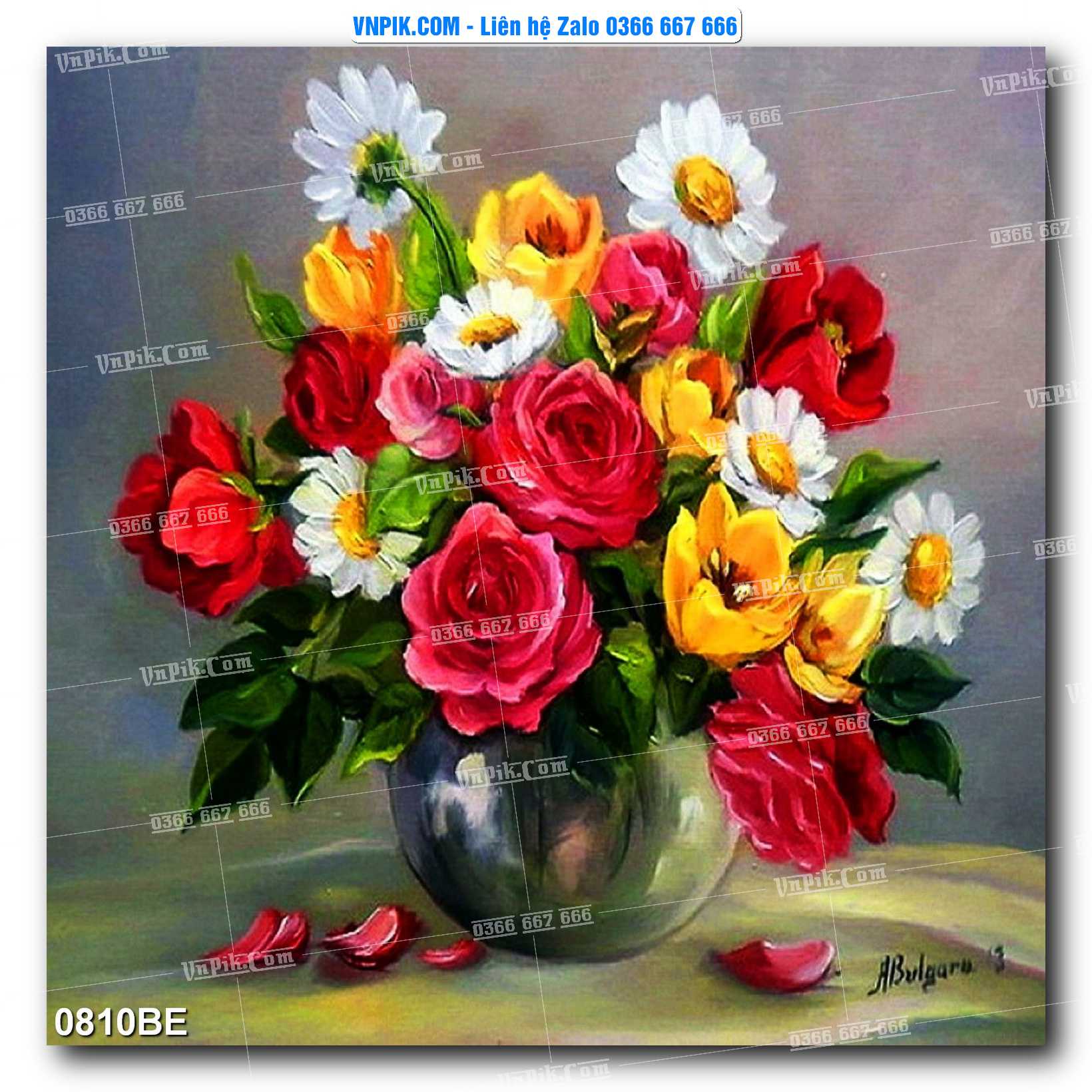 Tranh treo tường trang trí phòng bếp đẹp mã 0810BE