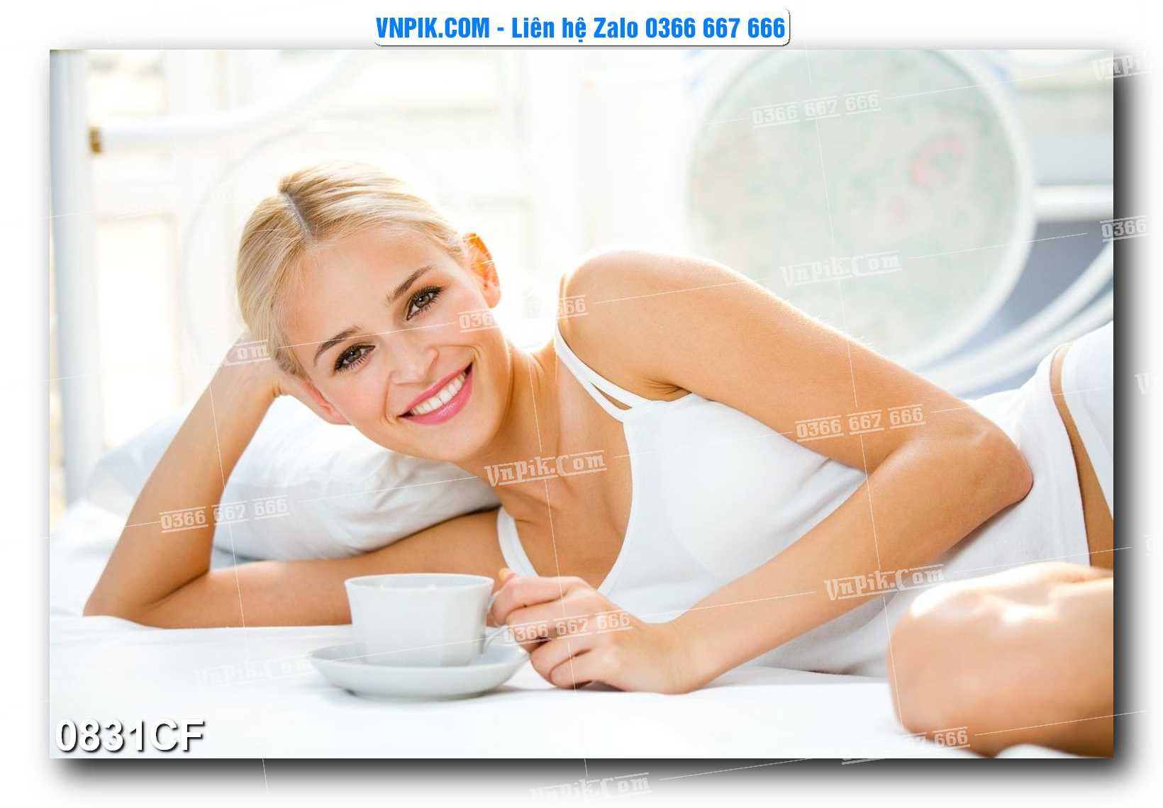 Tranh tường trang trí quán cà phê – trà chanh – trà sữa mã 0831CF