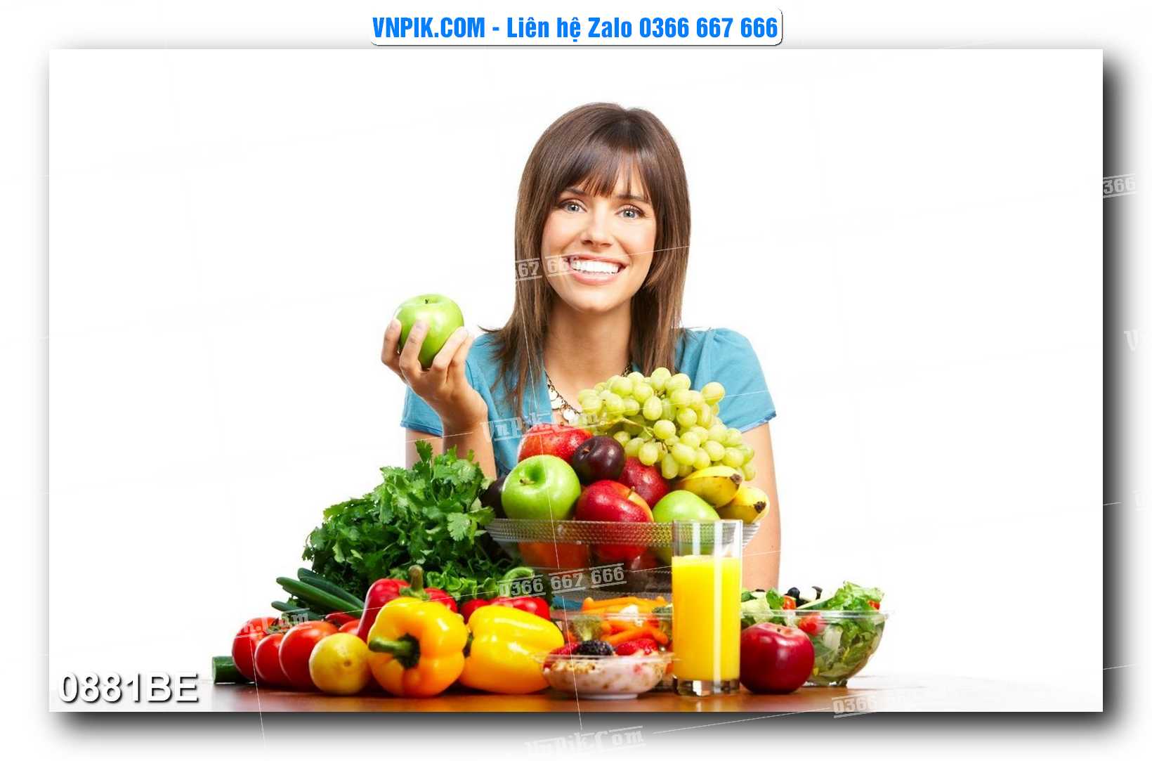 Tranh treo tường trang trí phòng bếp đẹp mã 0881BE