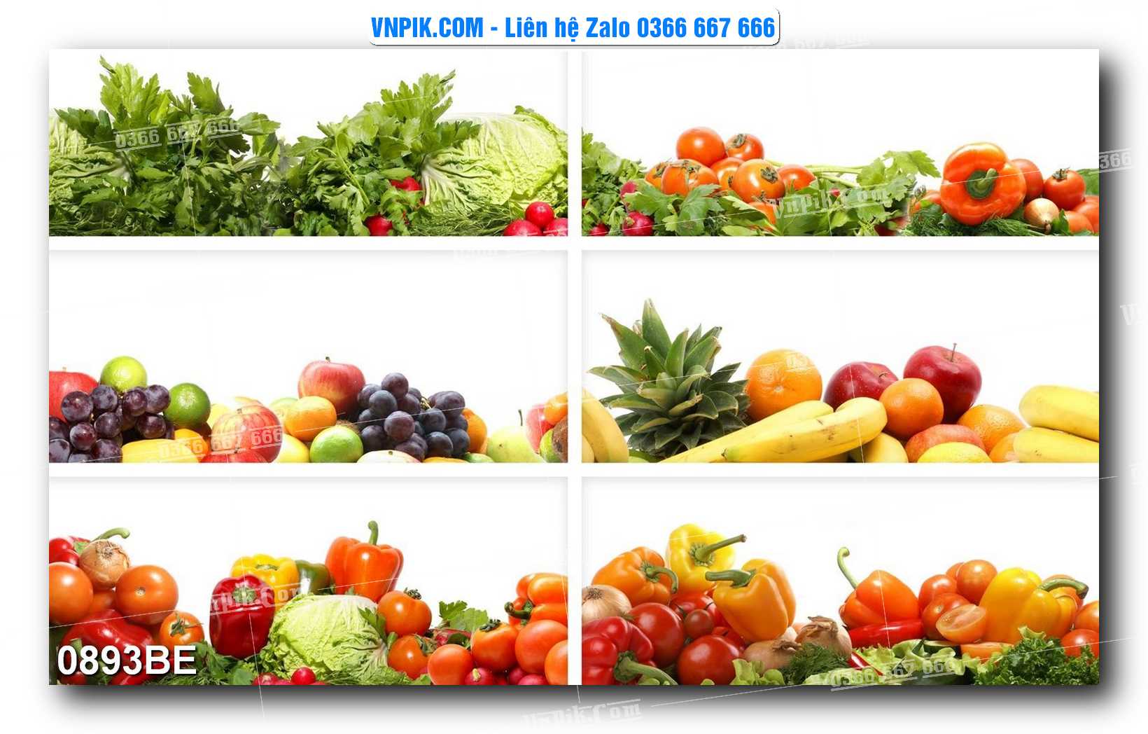 Tranh treo tường trang trí phòng bếp đẹp mã 0893BE
