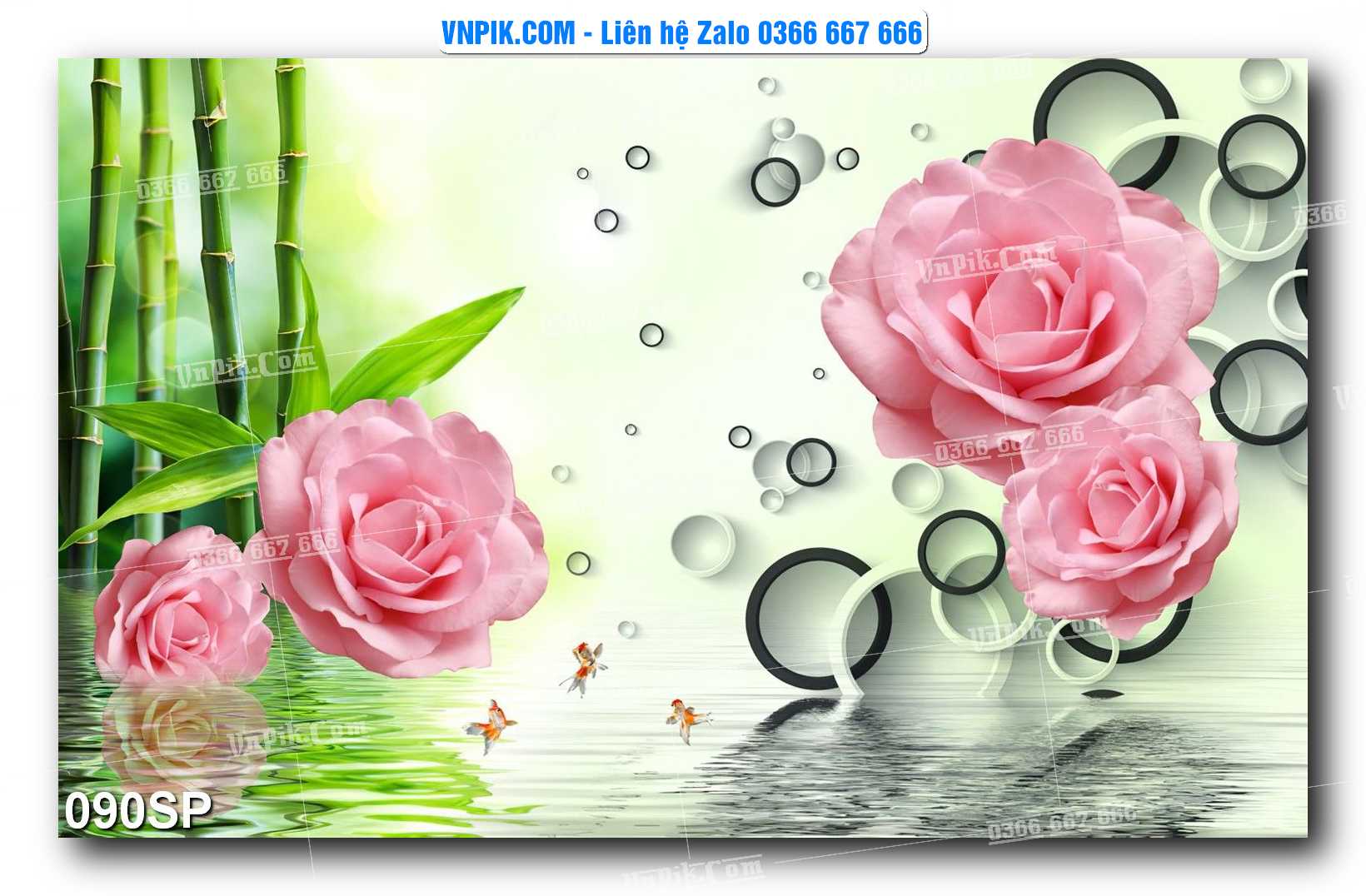 Mẫu tranh spa treo tường đẹp file vector – psd mẫu 090SP