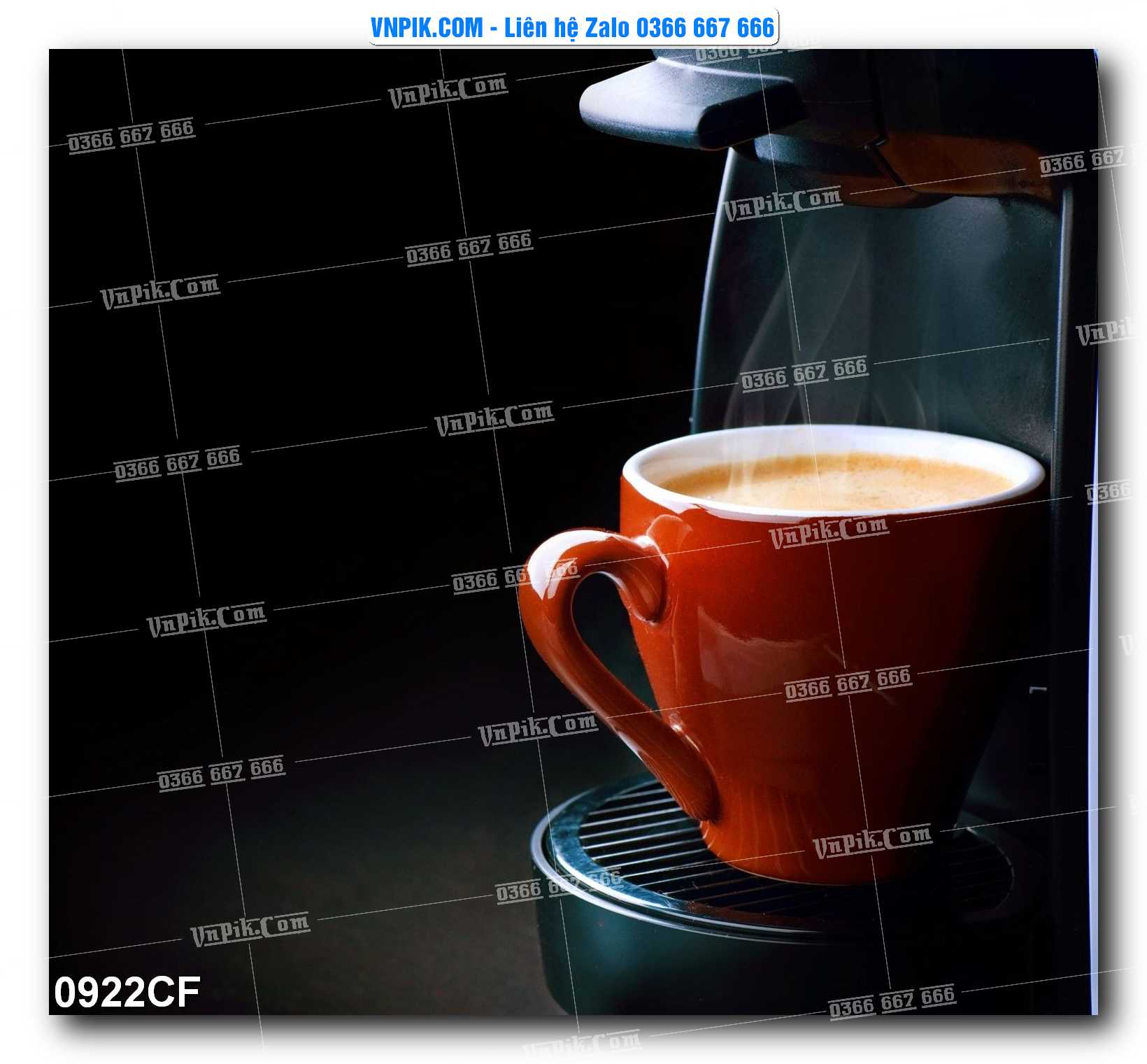 Tranh tường trang trí quán cà phê – trà chanh – trà sữa mã 0922CF