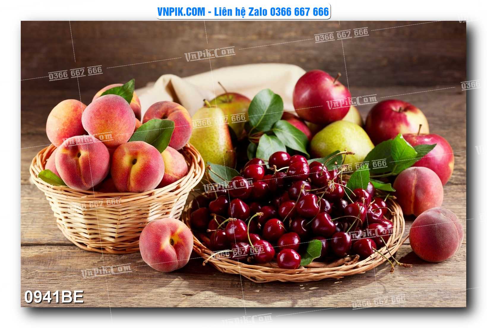 Tranh treo tường trang trí phòng bếp đẹp mã 0941BE