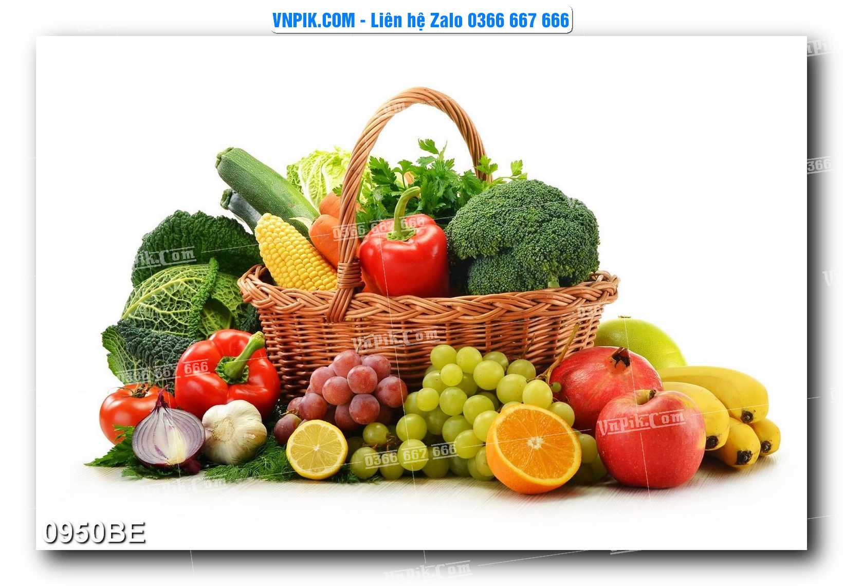 Tranh treo tường trang trí phòng bếp đẹp mã 0950BE
