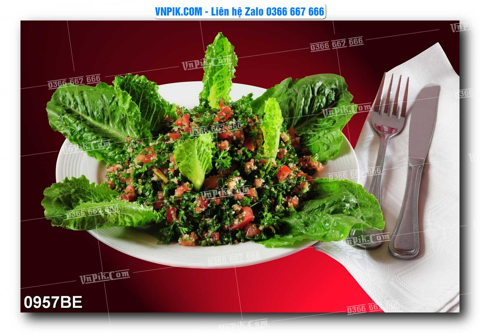 Tranh treo tường trang trí phòng bếp đẹp mã 0957BE
