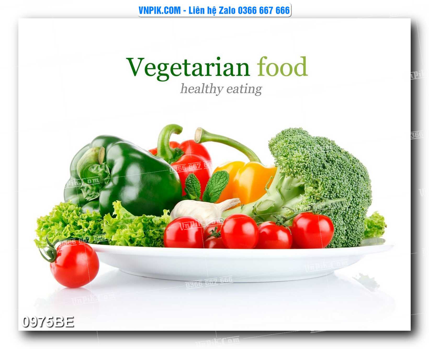 Tranh treo tường trang trí phòng bếp đẹp mã 0975BE