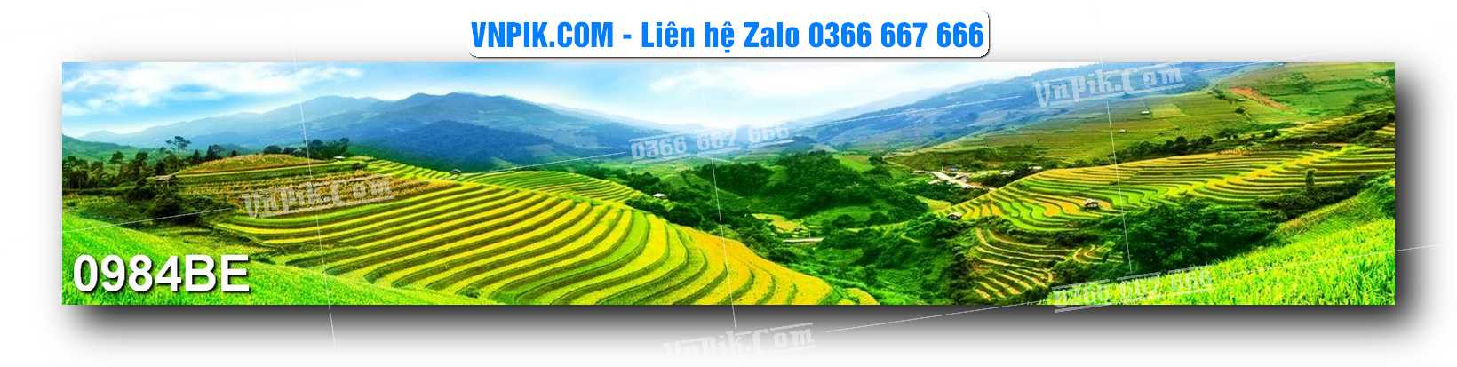 Tranh treo tường trang trí phòng bếp đẹp mã 0984BE