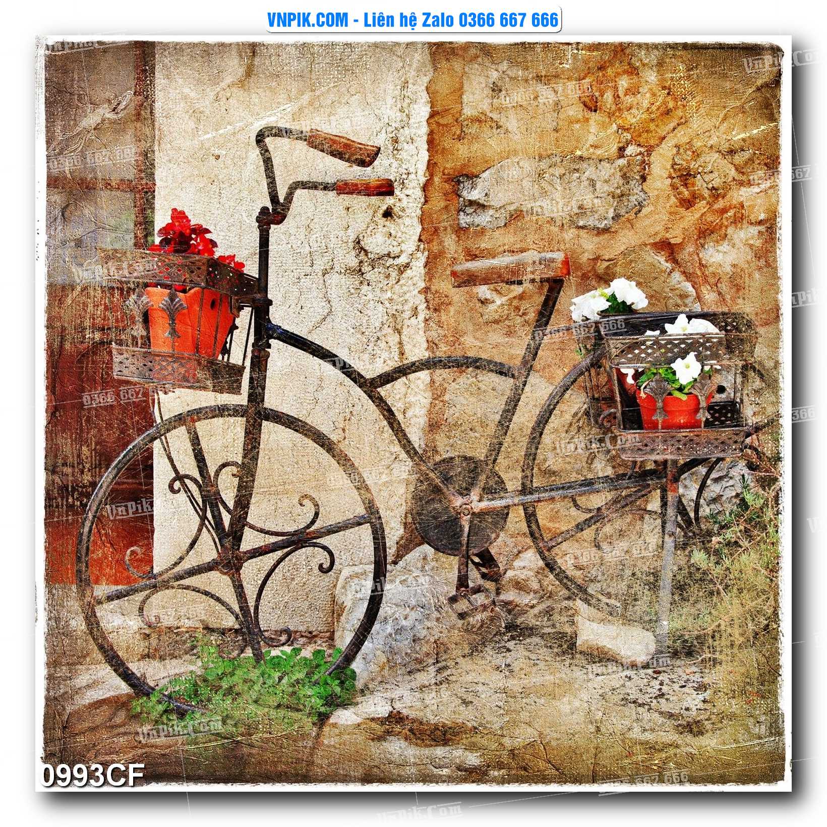 Tranh tường trang trí quán cà phê – trà chanh – trà sữa mã 0993CF