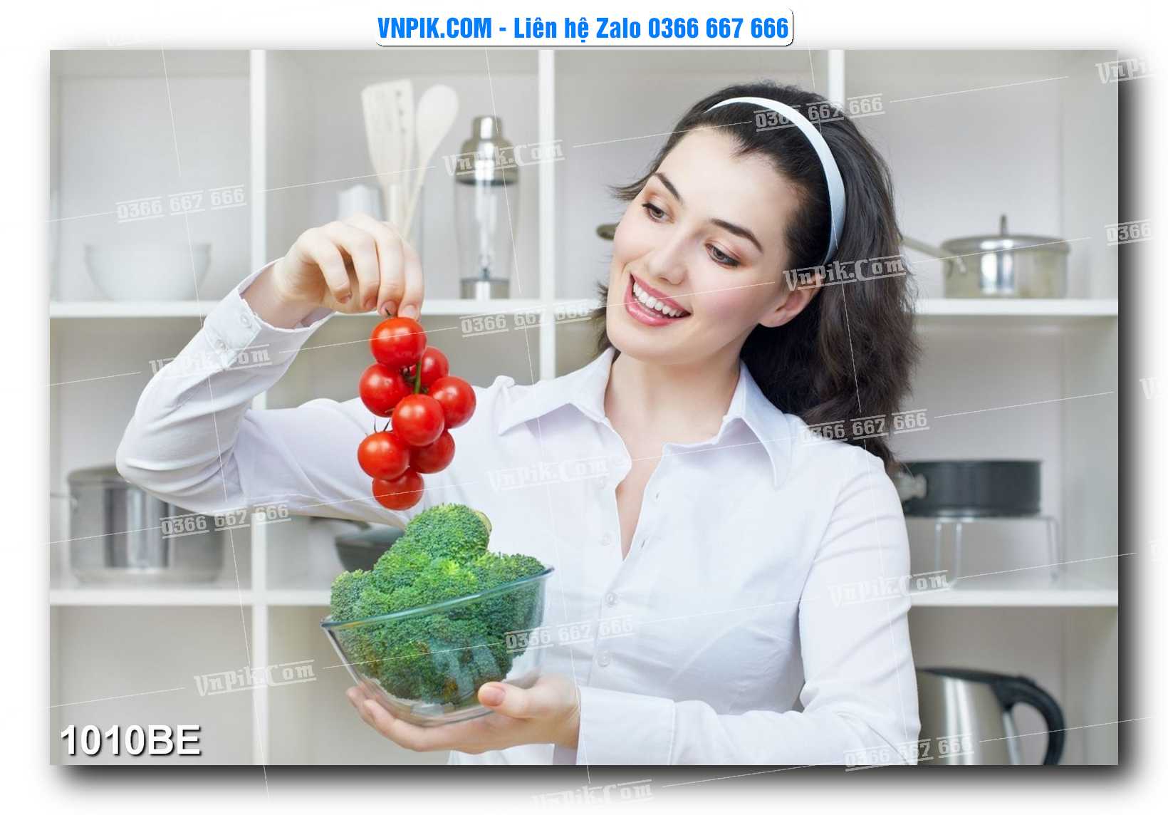 Tranh treo tường trang trí phòng bếp đẹp mã 1010BE
