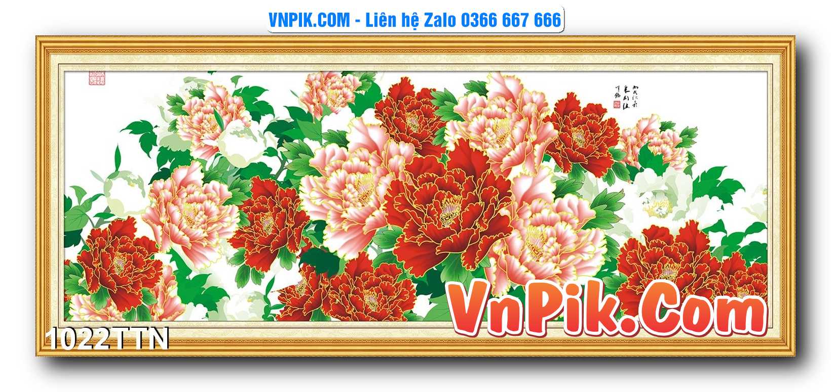 Tranh thác nước – Tranh phong thủy – Tranh treo tường mã 1022TTN