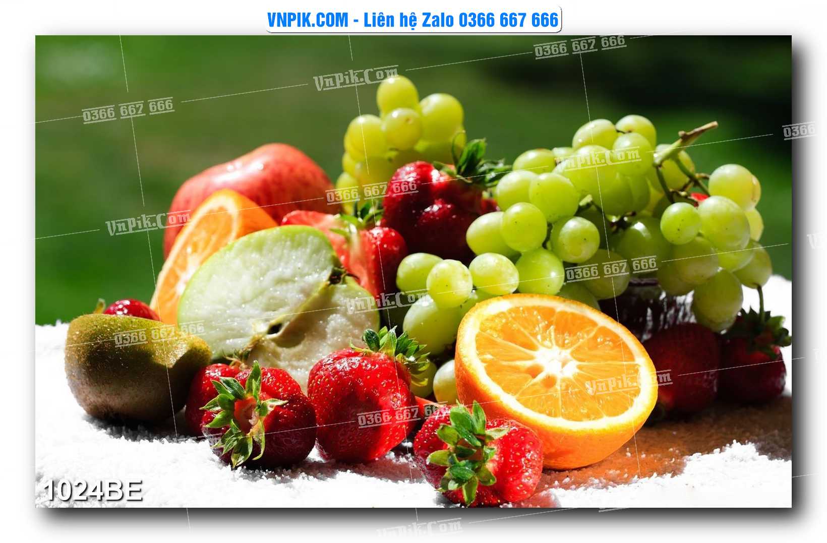 Tranh treo tường trang trí phòng bếp đẹp mã 1024BE