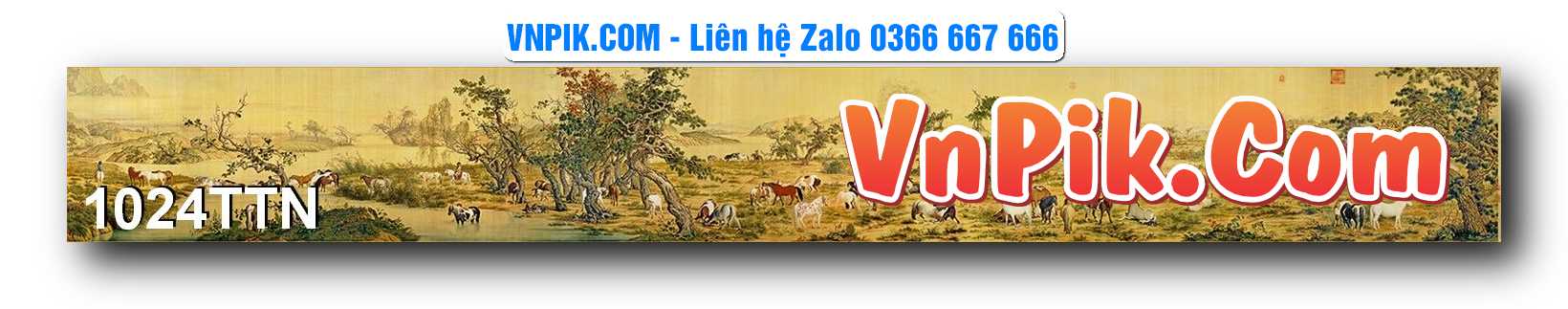 Tranh thác nước – Tranh phong thủy – Tranh treo tường mã 1024TTN