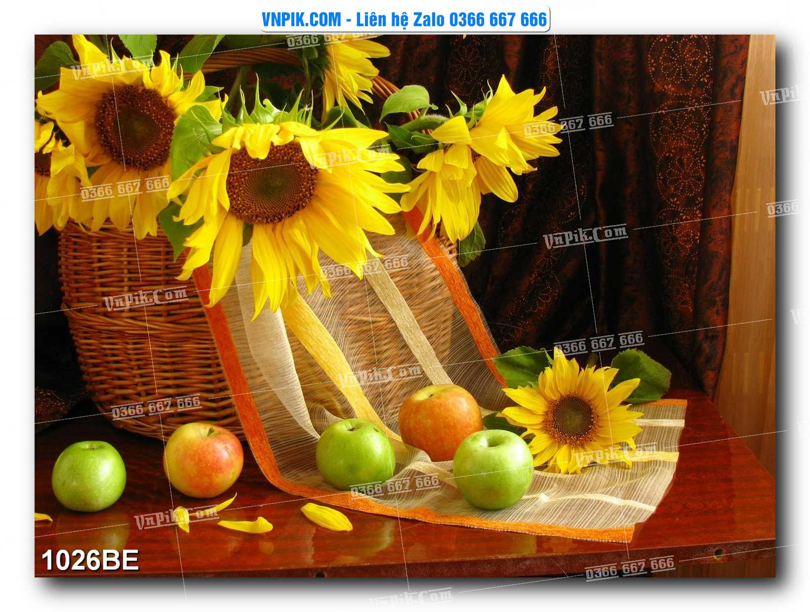 Tranh treo tường trang trí phòng bếp đẹp mã 1026BE